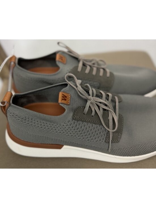 Wolf & Shepherd Swift NWOB $175 Men\'s Knit Derby Trainers Shoes Size 12 Gray main image 10